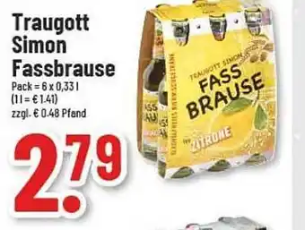 trinkgut Traugott simon fassbrause Angebot