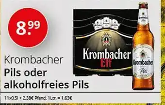 Sagasser Krombacher pils oder alkoholfreies pils Angebot