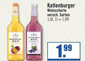 Zisch Katlenburger weinschorle Angebot