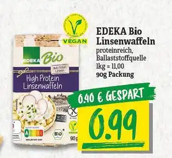 NP Discount Edeka bio linsenwaffeln Angebot