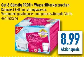 diska Gut & Günstig Profi+Wasserfilterkartuschen Angebot