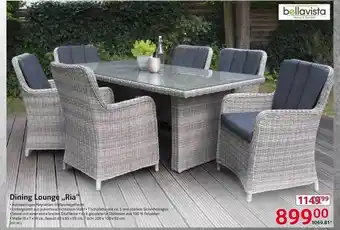 Selgros Bellavista dining lounge „ria“ Angebot