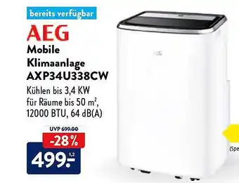 Aldi Nord Aeg mobile klimaanlage axp34u338cw Angebot