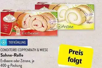 Aldi Süd Conditorei coppenrath & wiese sahne-rolle Angebot