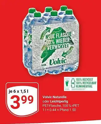 Globus Volvic nautrelle oder leichtperlig Angebot