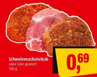 Markant Schweinenackensteaks Angebot