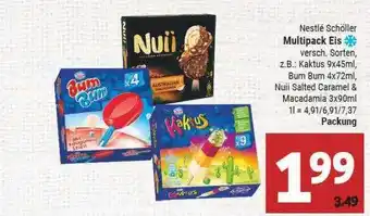 Marktkauf Nestlé schöller multipack eis Angebot