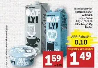 Marktkauf The original oatly haferdrink oder aufstrich Angebot