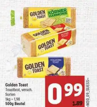 Marktkauf Golden toast Angebot