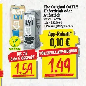 NP Discount The original oatly haferdrink oder aufstrich Angebot