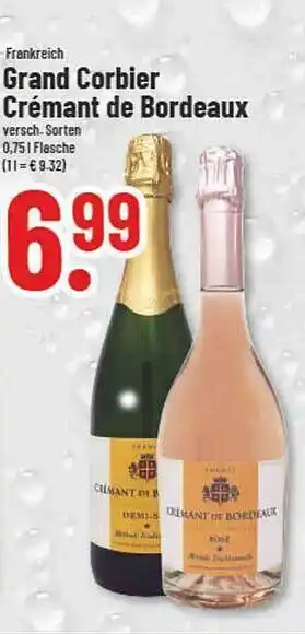 trinkgut Frankreich grand corbier crémant de bordeaux Angebot