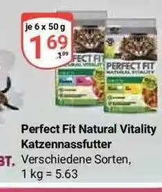 Globus Perfect fit natural vitality katzennassfutter Angebot