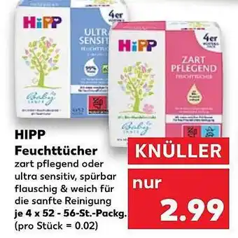 Kaufland Hipp feuchttücher Angebot