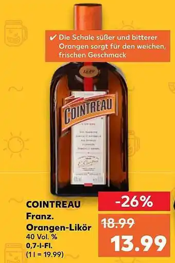 Kaufland Cointreau orangen-likör Angebot