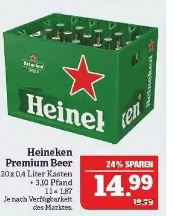 Marktkauf Heineken premium beer Angebot