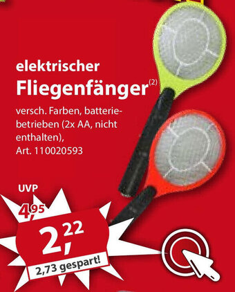 Sonderpreis Baumarkt elektrischer Fliegenfänger Angebot