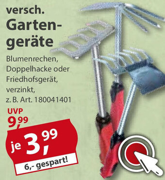 Sonderpreis Baumarkt versch. Gartengeräte Angebot