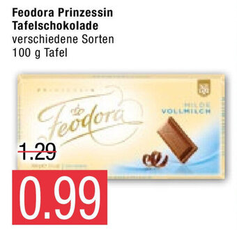 Marktkauf Feodora Prinzessin Tafelschokolade 100g Angebot