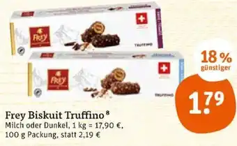 tegut Frey Biskuit Truffino 100 g Packung Angebot