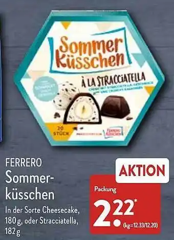 Aldi Nord Ferrero sommer-küsschen Angebot