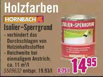 Hornbach Isolier-Sperrgrund 0,75 l Angebot