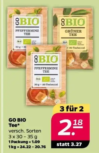 NETTO Go Bio Tee 3*30-35g Angebot