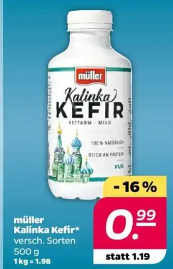 NETTO Muller Kalinka Kefir 500ml Angebot