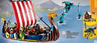 Lego 31132 Wikingerschiff mit Midgardschlange Angebot