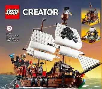 Lego 31109 Piratenschiff Angebot