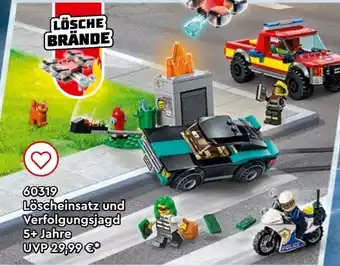 Lego 60319 Löscheinsatz und Verfolgungsjagd Angebot