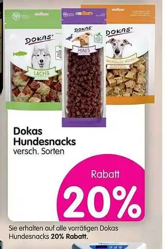 MegaZoo Dokas hundesnacks Angebot