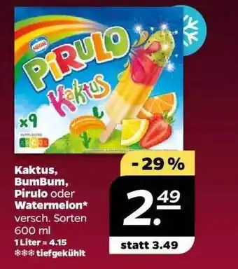 NETTO Kaktus, bumbum, pirulo oder watermelon Angebot