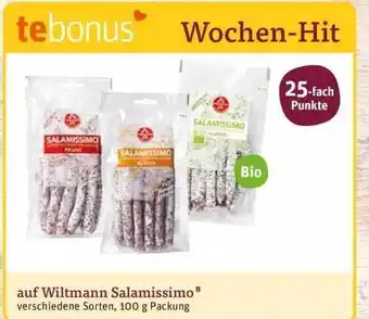 tegut Wiltmann salamissimo . Angebot