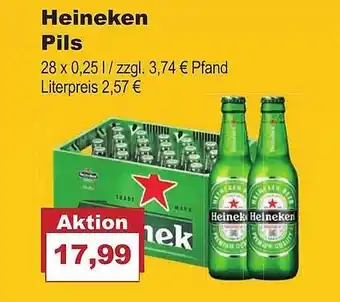 Bilgro Heineken pils Angebot