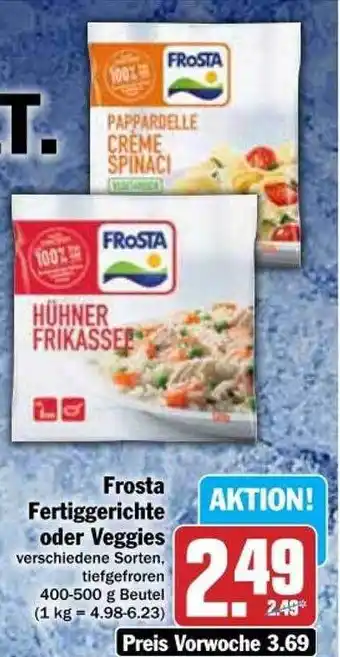 dodenhof Frosta fertiggerichte oder veggies Angebot