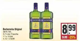 Edeka Becherovka original Angebot