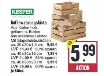 Edeka Kesper aufbewahrungskiste Angebot