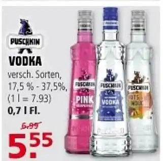 Multi Markt Puschkin vodka Angebot