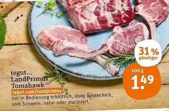 tegut Landprimus Tomahawk 100g Angebot