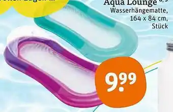 tegut Aqua Lounge Wasserhängematte Angebot