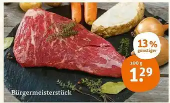 tegut Bürgermeisterstück 100g Angebot