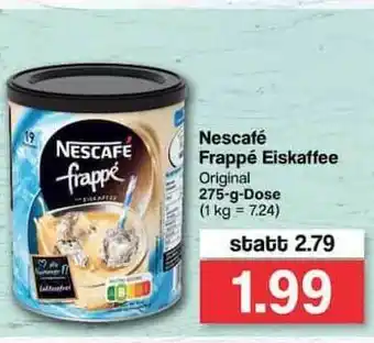 Famila Nord West Nescafé Frappé Eiskaffee 275g Angebot