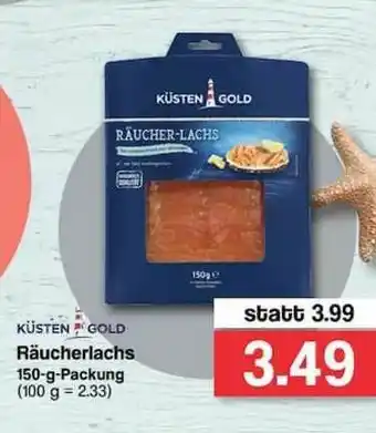 Famila Nord West Küsten Gold Räucherlachs 150g Angebot