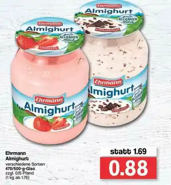 Famila Nord West Ehrmann Almighurt 470/500g Angebot