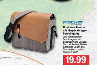 Famila Nord West Fischer Business Tasche Mit Gepäckträgerbefestigung Angebot