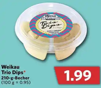 Combi Weikau Trio Dips 210g Becher Angebot