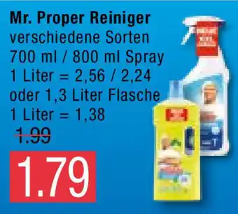 Marktkauf Mr. Proper Reiniger 700ml/800ml Angebot