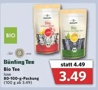 Combi Bünting Tee Bio Tee 80-100g Angebot