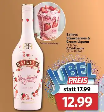 Combi Baileys Strawberries & Cream Liqueur 0,7L Angebot