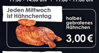 Combi Halbes gebratenes Hähnchen Angebot